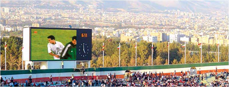 stadium displays