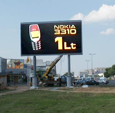 lithuania led screen