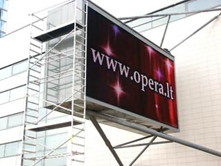 lithuania led screen