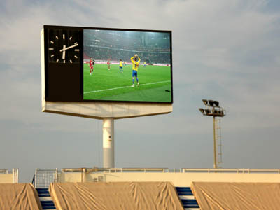 outdoor video scoreboard