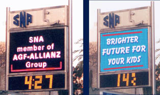 LED MESSAGE DISPLAY 